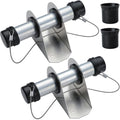 GearTrust Waterproof Trailer Registration Holder, Paperwork Tube 2 Pack by GearTrust