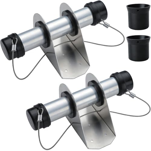 GearTrust Waterproof Trailer Registration Holder, Paperwork Tube 2 Pack by GearTrust