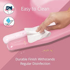 Kensington Duo Gel Mountain Wrist Rest for Keyboard, Wrist Pad for Full Size Keyboard, Ergonomic Wrist Pad for Computer, Non-Skid Computer Pad with Wrist Support, Pink K62677WW, 17.7" x 4.1"x 0.8” - Image 5