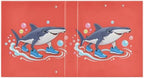 ALAZA Tralalero Tralala Meme Italian Brainrot Shark 5 3 Ring Binder 1.5 Inch Three Ring Office Binders w/clipboard & 3 Pockets, Hold 200 Sheets, 2 pcs - Image 2