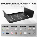 17.3-inch Under Desk Shelf - Under Desk Storage Shelf - Image 4