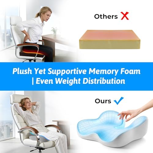 Dreamer Car Seat Cushion for Tailbone & Sciatica Pain Relief - Image 5