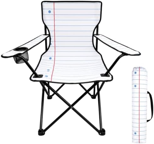 Portable School Folding Chair, Foldable Classroom Seat for Reading Corner and Study Area, Easy Carry Chair for Teacher Lounge, Back to School by Unknown