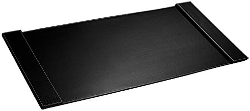 Sumac Premium Vegan Leather Desk Pad 34x20 inch - Large Office Desk Mat Waterproof Multi-Functional Desk Protector Mouse Pad (Black) - Image 3