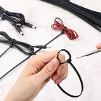 500 Pack Long Zip Ties Heavy Duty, Large Cable Ties, Black, 18 Inch - Image 3