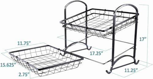 Stackable Candy Display Rack|Stackable Candy Organizer|Multi-Function Snack Rack&Shelf for Chips |Perfect Display Solution for Stores (Black, Medium) - Image 3