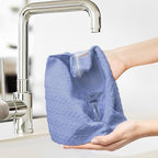 LIVOS Microfiber Cleaning Cloth Roll - 80 Pack, Reusable Paper Towels, Microfiber Towels for Cars, Super Absorbent Lint Free Cleaning Rags for House, Kitchen, Window-Light Purple, 11.5"x11.5" - Image 2