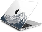 Batianda Case for MacBook Air 13.6" 2026 M5 M4 M3 M2 Chip, Snow Mountain - Image 4
