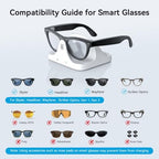 AMVR Magnetic 2-in-1 Charging Dock for Meta Ray-Ban Glasses(Gen 1 / Gen 2) - Image 2