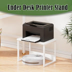 MARTY Printer Stand for Desk, Desktop Shelf Printer Riser for Home Office - Image 3