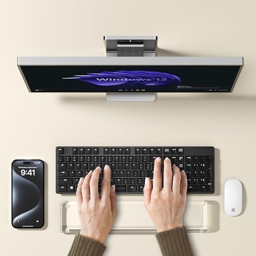 Clear Acrylic Keyboard Wrist Rest,Mechanical Keyboards Ergonomic Palm Rest - Image 6