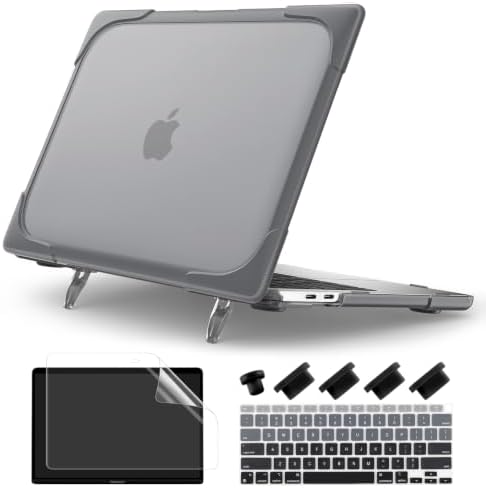 Batianda Heavy Duty Case for MacBook Air 13 Inch 2018-2020, Grey by Batianda