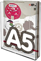 M&T Displays Clear Acrylic Wall Mount Brochure Holder 5.5x8.5 Inch 1 Tier 1 Pockets Desktop or Wall Mounting Literature Rack Pamphlet Leaflet Flyer Card Display Stand Desk Organizer - Image 5