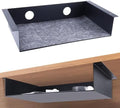 Under Desk Storage Shelf, Steel Under Desk Tray Mountable Add-On Shelf for Table Office Desk, Large (Pack of 1) by Patioer