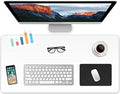 24 x 36 Inches Clear Desk Pad Blotter Plastic Transparent Desk Mat for Desktop PVC Vinyl Table Pad Easy Clean Desk Cover Protector for Writing Desk Tabletop Office Computer with Mouse Pad by ProValley