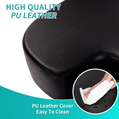 Luxury Seat Cushion, 4 Inch Extra Thick Memory Foam for Pressure Relief, Sciatica, Tailbone Pain & Back Pain Relief, Multi-Use for Bleachers, Car, Gaming, Office Chair (Black) - Image 6