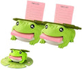 Note Toad Frog Shaped Sticky Note Holder, Desk Organizer (2PCS) by Unknown