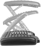 Mount-It! Under Desk Footrest Adjustable Height & Tilt Foot Rest Under Desk (3"–15") with Massage Rollers, Large Non Slip Ergonomic Office Foot Stool for Home Office & Workstation - Image 5
