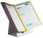 Tarifold Desktop Reference Display System, 10 Pockets, Expandable, Assorted - Image 4
