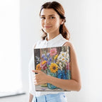 Wildflower Glass Jar 3 Ring Binders 1.5 Inch Clear View Three Ring Binders Versatile Binder for Work School Office Supply 1 Pack - Image 6