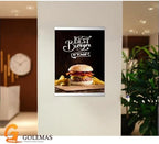 Acrylic Wall Sign Holder, Easy-Open 8.5 x 11 Wall Mount Display Frame 6p - Image 7