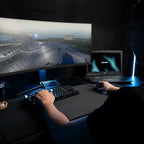 DELTAHUB Carpio G2.0 - Advanced Ergonomic Right-Handed Gaming Wrist Rest for Mouse - Superior Support for Serious Gamers - Anti-Fatigue, Smooth Glide (Small, Right, Blue) - Image 5