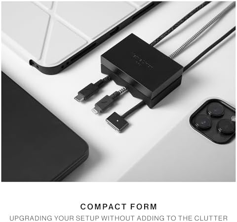 Native Union Weighter – Cable Weight/Holder Desk Accessory for Workspace or Nightstand – Non-Slip Cable Organizer – Metal and Silicone Design – for All Cables Including USB-C & Lightning (Sandstone) - Image 6