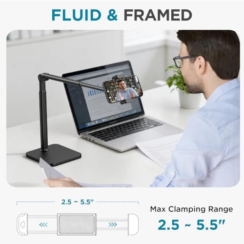 InnoGear Overhead Phone Mount Phone Stand Tabletop Cooking Tripod for Desk - Image 7