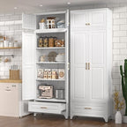 Polup Kitchen Pantry Cabinet, 90" Tall Metal Storage Cabinet with Doors - Image 2