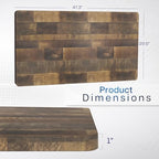 VIVO Reclaimed Wood 48 x 30 in Solid Table Top, DESK-TOP48-30P - Image 3