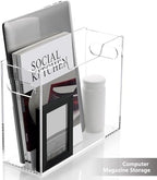 DINGHUO Acrylic Hanging File Organizer Box with Handles - Image 7
