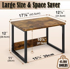 MARTY Countertop Organizer,17.1"x12.4", Cabinet Organizer Microwave Stand - Image 5