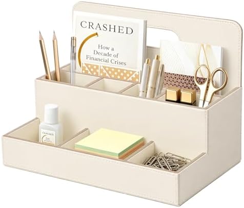 Mail Organizer Countertop, Office Desk Accessories Bill Sorter File Holder by Thelittlebeautyoflife