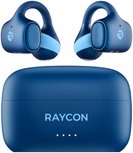 Raycon Everyday Clip-On Earbuds, Open Ear & Water Resistant, 30Hr (Blue) by RayconGlobal