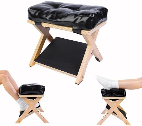 Adjustable Foot Rest for Under Desk at Work, Foot & Leg Rest by Unknown