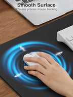 Wireless Charging Mouse Pad, 31.5"x15.8" Large Desk Mat, Smooth Glide - Image 5