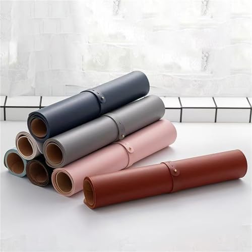 Large Cork and Leather Mouse pad/Desk mat for Office, Computer, and Gaming use; Stain-Resistant and wear-Resistant(G,120 * 60cm) - Image 4