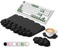 Sushret Cloud Wrist Rest with Keyboard Stand, Keyboard Riser with Wrist Pad by Sushret