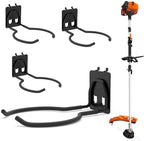 HUHOLE 4 Pack Ring Style Pegboard Weed Eater Hanger for 1/4 Inch Boards by HUHOLE
