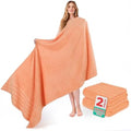 American Soft Linen 100% Cotton Luxury Turkish Towels, 2PC 35x70 Bath Sheet by AmericanSoftLinen