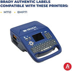 Brady PermaSleeve Heat Shrink Wire and Cable Labels for M710 and BMP71 Printers - 0.187" Dia x 1", White. M7-187-1-342, Roll of 100 Each - Image 5
