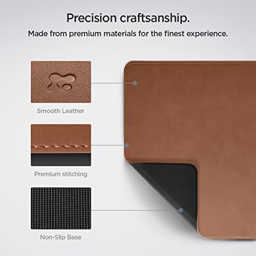 Spigen PU Leather Desk Pad, 35.4"x15.7" - Image 5