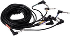 Cable Harness Snake Loom Replacement Compatible with Alesis Nitro Mesh Electronic Drum Set Module Surge Command Forge Turbo Crimson DM7X RCA Connector Type Hi-Hat Fit for 1/4" to 3.5mm Adapter by gtpartes