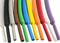 Electriduct 4" Heat Shrink Tubing 2:1 Shrinkable Tube Cable Sleeve - 25 Feet (Black) by Electriduct