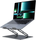 JCZT Adjustable Laptop Stand, Aluminum Laptop Stand for Desk, Classic Grey by JCZT