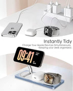 PETINO 3 in 1 Wireless Charging Station for Apple Devices with MagSafe - Image 5