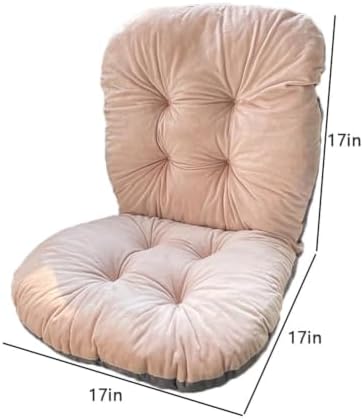 Office Chair Cushion Desk Seat Pad with Back Support for Dorm Chairs - Image 2