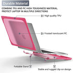 Batianda Heavy Duty Case for MacBook Air 13 Inch 2018-2020, Pink - Image 4