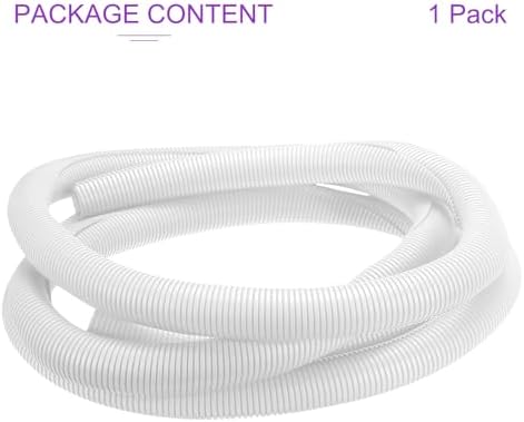 DMiotech 20ft Wire Loom Split Tubing 2 Inch(50.8mm) ID White - Image 5