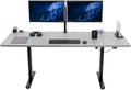 VIVO Dark Gray 71 x 30 in Standing Desk, DESK-KIT-0B7G by VIVO